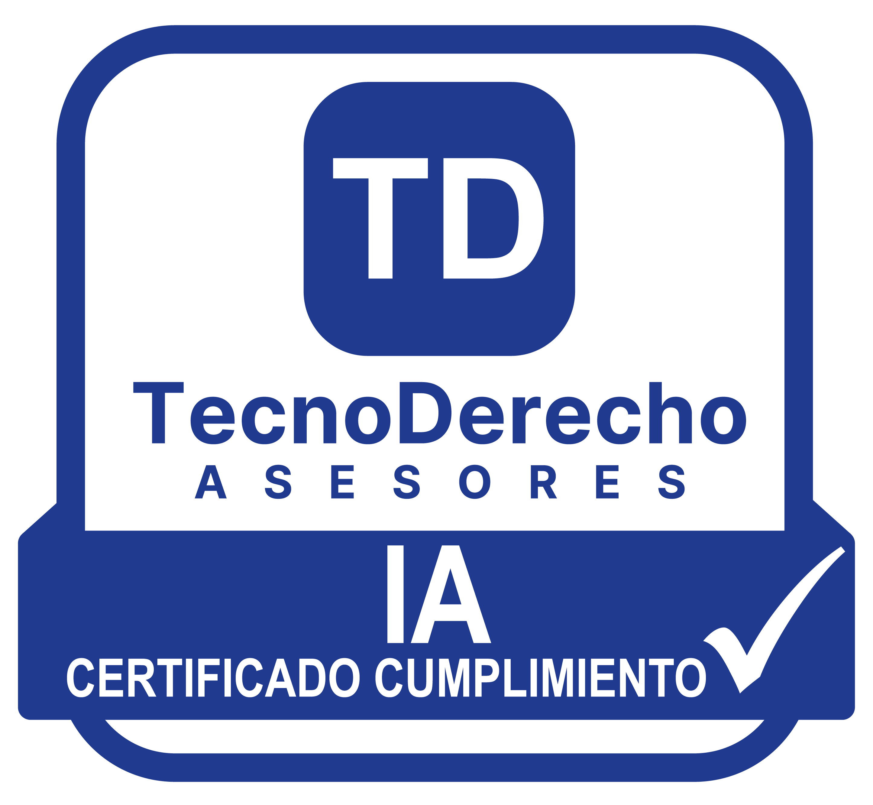 Sello IA TecnoDerecho — Certificado de cumplimiento